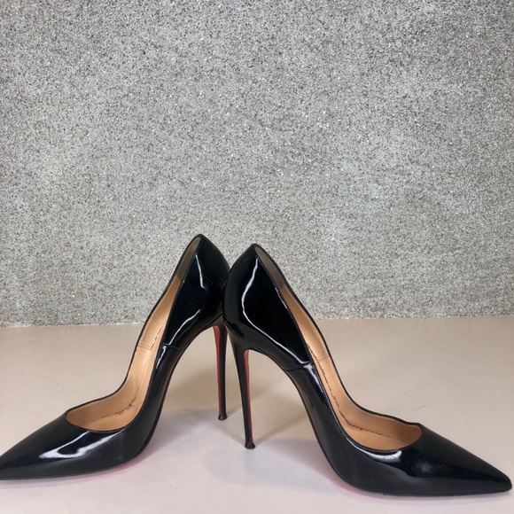 👠Sold Christian Louboutin So Kate Black Patent - Picture 3 of 8